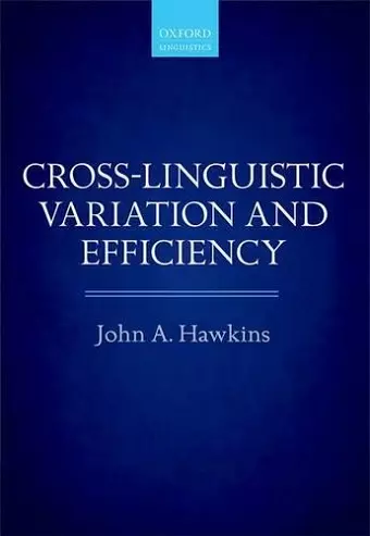 Cross-Linguistic Variation and Efficiency cover