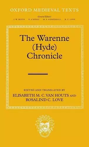 The Warenne (Hyde) Chronicle cover