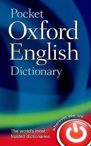 Pocket Oxford English Dictionary cover