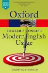 Fowler's Concise Dictionary of Modern English Usage cover