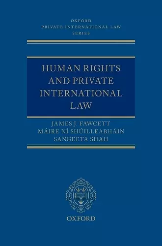 Human Rights and Private International Law cover