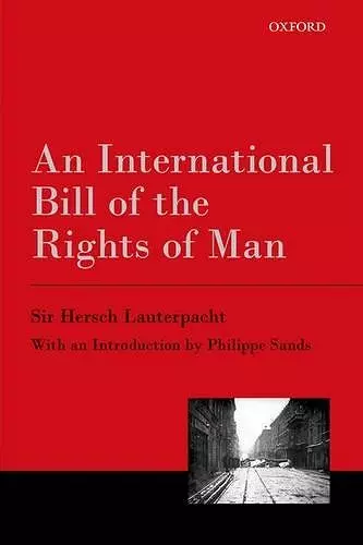 An International Bill of the Rights of Man cover