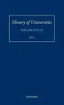 History of Universities cover