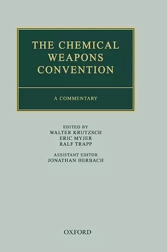 The Chemical Weapons Convention cover