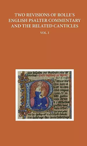 Two Revisions of Rolle's English Psalter Commentary and the Related Canticles cover