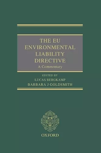 The EU Environmental Liability Directive cover