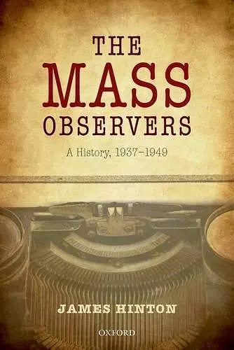 The Mass Observers cover