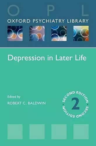 Depression in Later Life cover