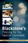 Blackstone's Policing for the Special Constable cover