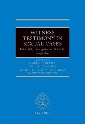 Witness Testimony in Sexual Cases cover