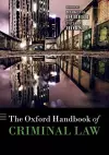 The Oxford Handbook of Criminal Law cover