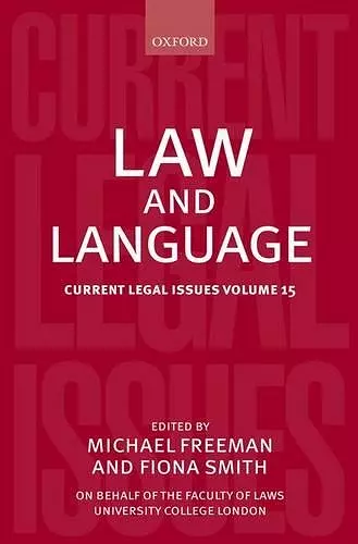 Law and Language cover