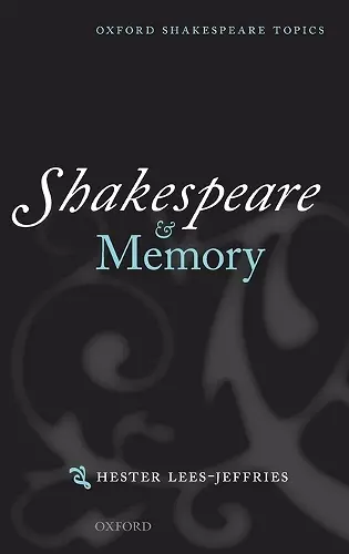 Shakespeare and Memory cover