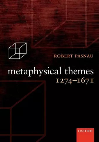 Metaphysical Themes 1274-1671 cover