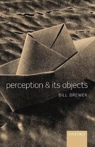 Perception and its Objects cover