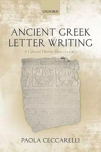 Ancient Greek Letter Writing cover