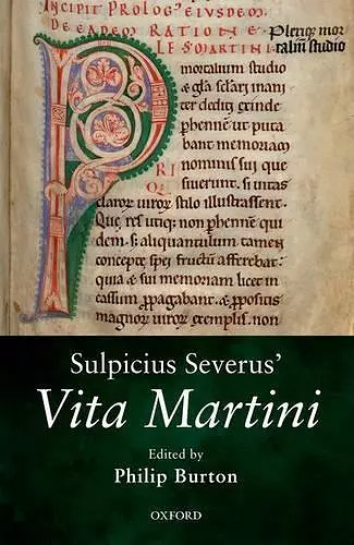 Sulpicius Severus' Vita Martini cover