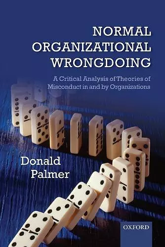 Normal Organizational Wrongdoing cover