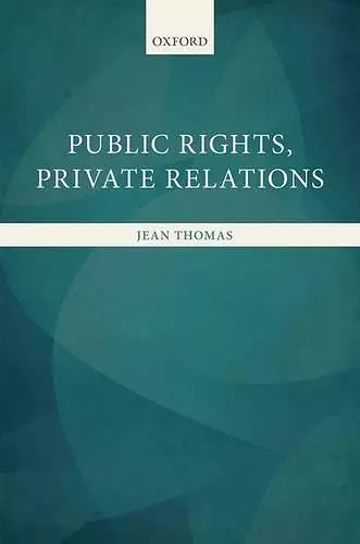 Public Rights, Private Relations cover