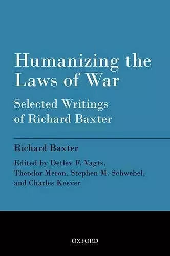 Humanizing the Laws of War cover