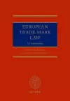 European Trade Mark Law cover