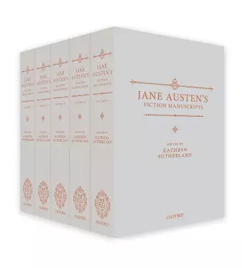 Jane Austen's Fiction Manuscripts cover