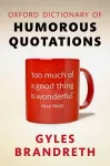 Oxford Dictionary of Humorous Quotations cover