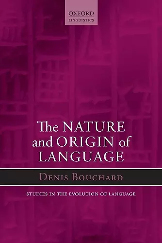 The Nature and Origin of Language cover