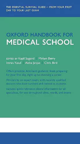 Oxford Handbook for Medical School cover