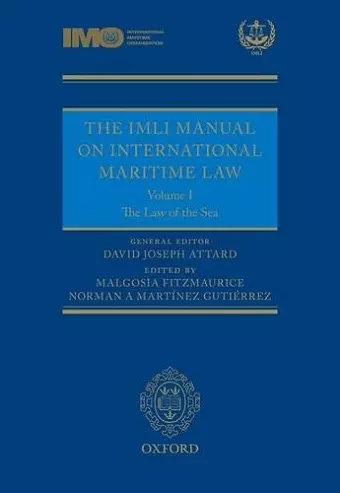 The IMLI Manual on International Maritime Law cover