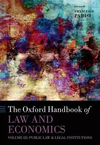 The Oxford Handbook of Law and Economics cover