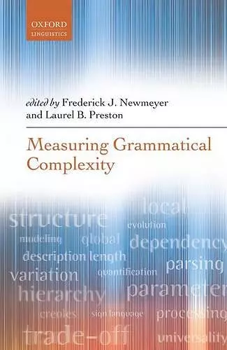 Measuring Grammatical Complexity cover