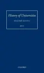 History of Universities cover