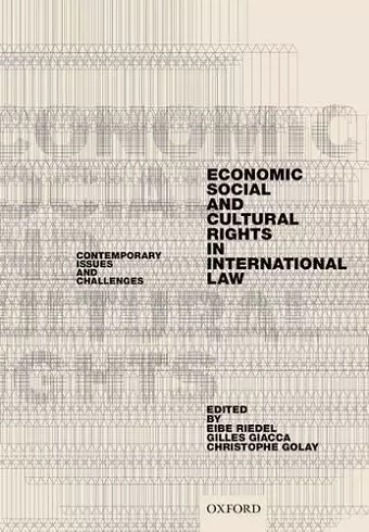 Economic, Social, and Cultural Rights in International Law cover