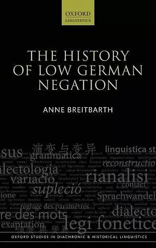 The History of Low German Negation cover