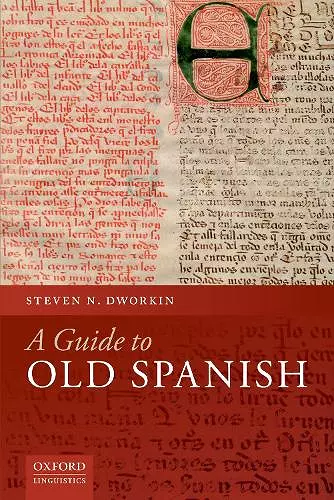 A Guide to Old Spanish cover