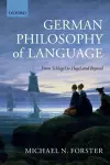 German Philosophy of Language cover