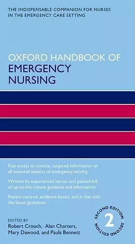 Oxford Handbook of Emergency Nursing cover