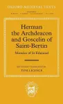 Herman the Archdeacon and Goscelin of Saint-Bertin cover