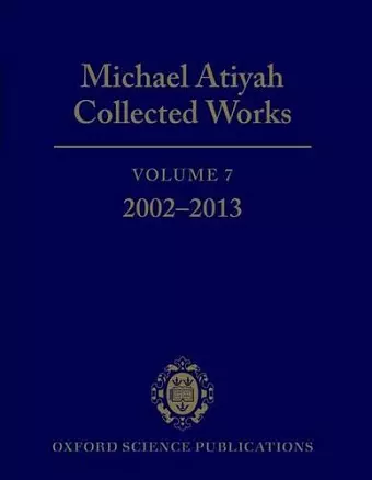 Michael Atiyah Collected Works cover