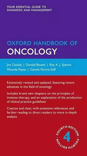 Oxford Handbook of Oncology cover