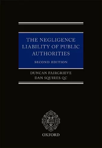 The Negligence Liability of Public Authorities cover