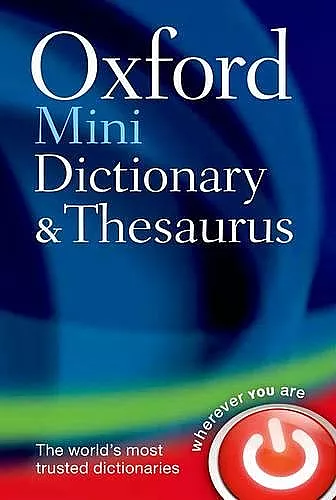 Oxford Mini Dictionary and Thesaurus cover