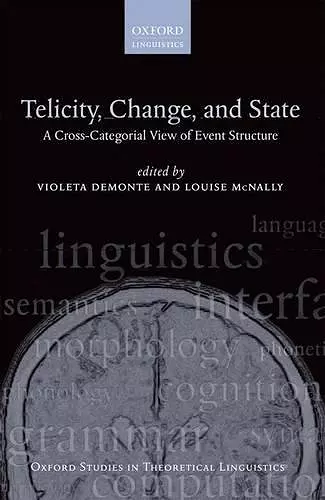 Telicity, Change, and State cover