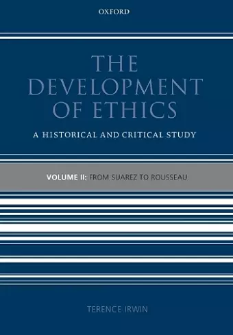 The Development of Ethics: Volume 2 cover