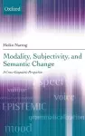 Modality, Subjectivity, and Semantic Change cover