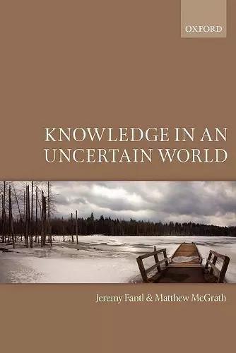 Knowledge in an Uncertain World cover