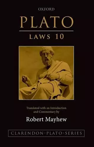 Plato: Laws 10 cover