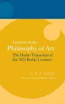 Hegel: Lectures on the Philosophy of Art cover