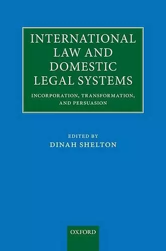 International Law and Domestic Legal Systems cover